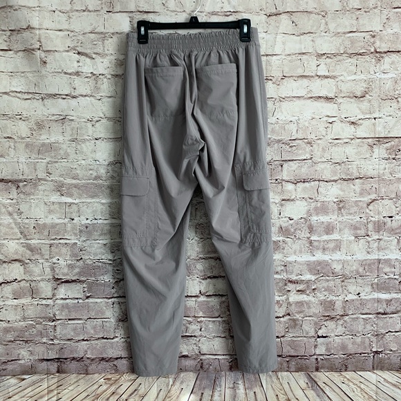 Athleta 6 Jogger Khaki Gray Pants Lightweight - Picture 6 of 8